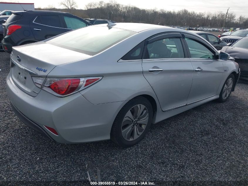 2013 Hyundai Sonata Hybrid Limited VIN: KMHEC4A44DA098273 Lot: 39058519