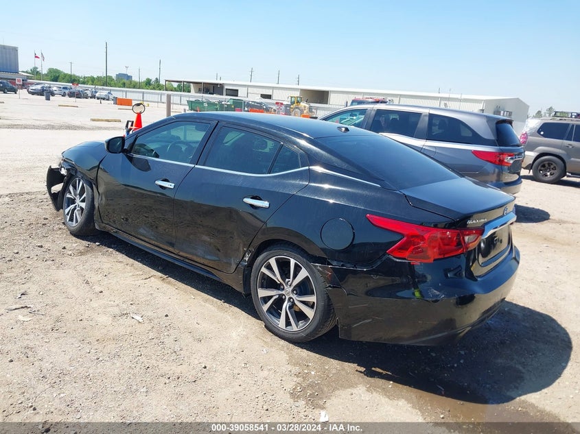 2016 NISSAN MAXIMA VIN: 1N4AA6AP4GC446733