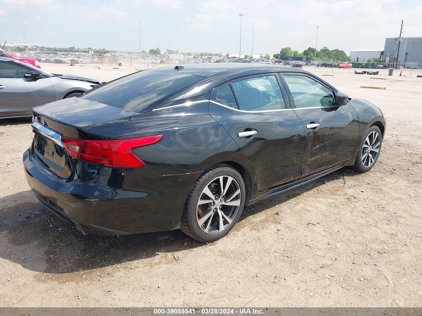 2016 NISSAN MAXIMA VIN: 1N4AA6AP4GC446733