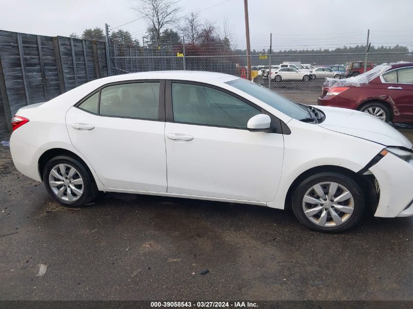 2014 TOYOTA COROLLA LE - 2T1BURHE9EC202222