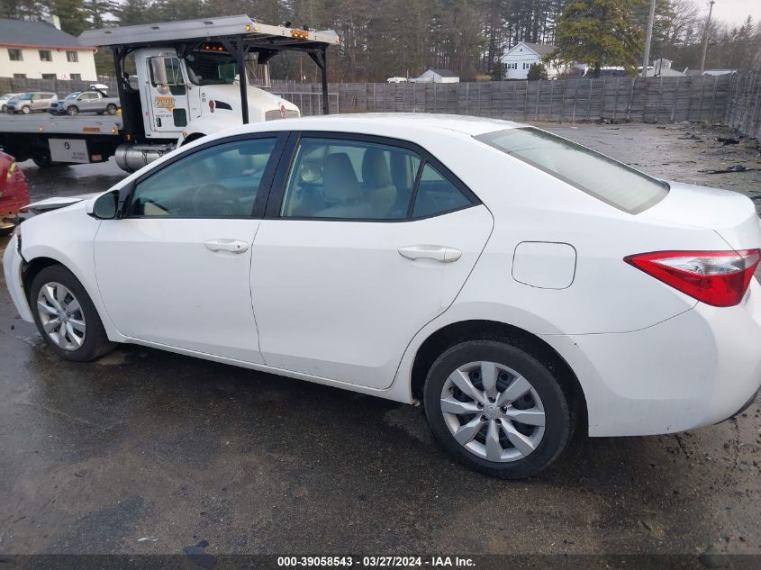 2014 TOYOTA COROLLA LE - 2T1BURHE9EC202222