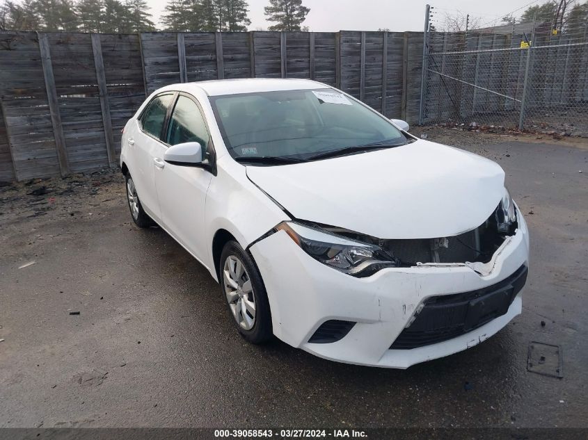 2014 TOYOTA COROLLA LE - 2T1BURHE9EC202222