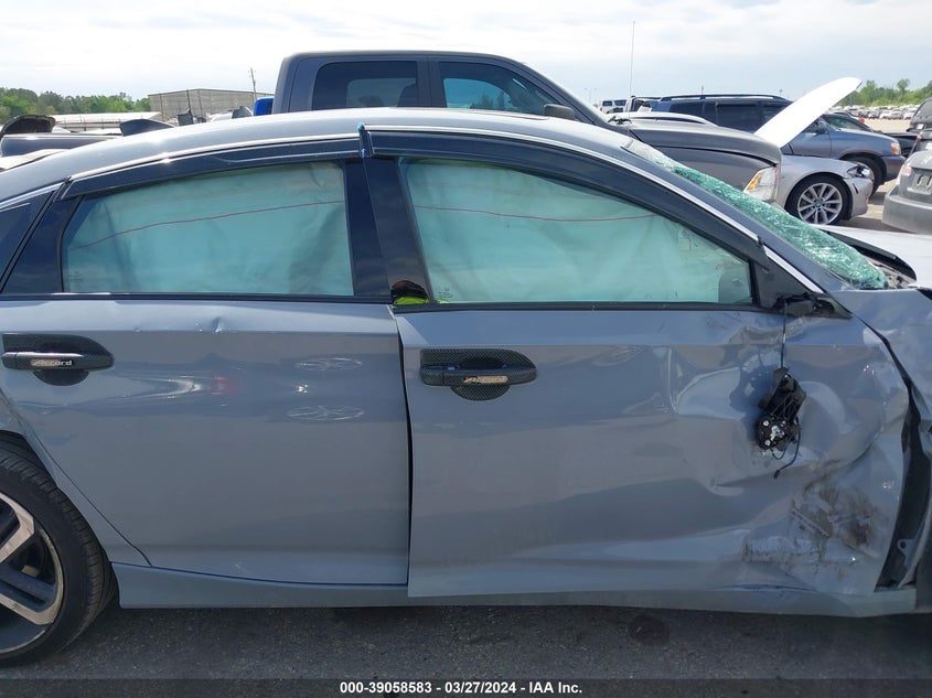 VIN 1HGCV2F33MA002659 2021 HONDA ACCORD SPORT