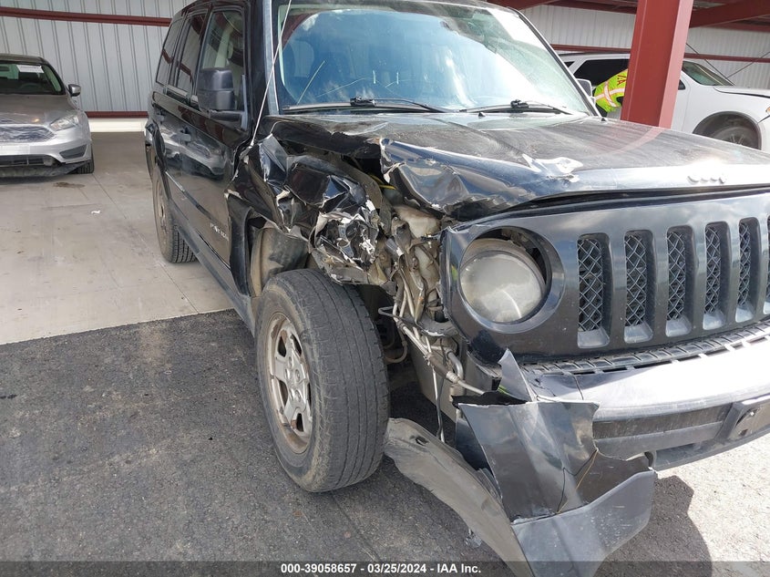 2014 JEEP PATRIOT SPORT - 1C4NJPBA5ED587202