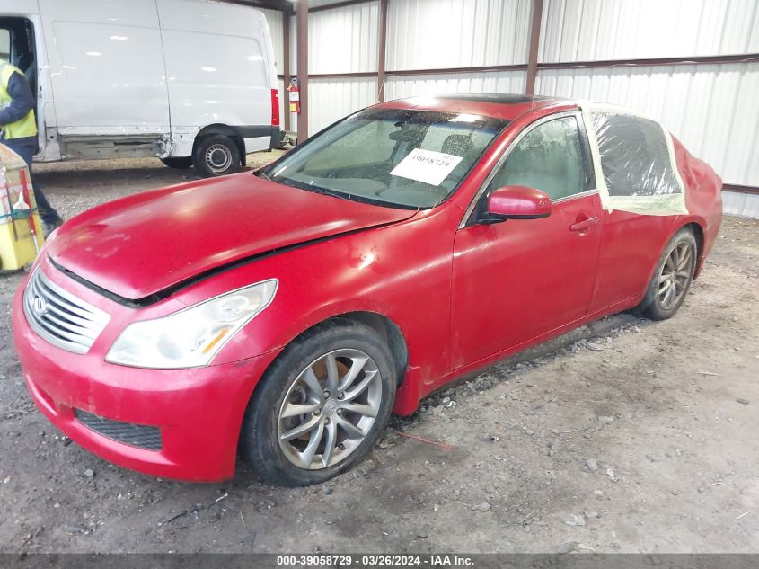 JNKBV61E27M721364 | 2007 INFINITI G35