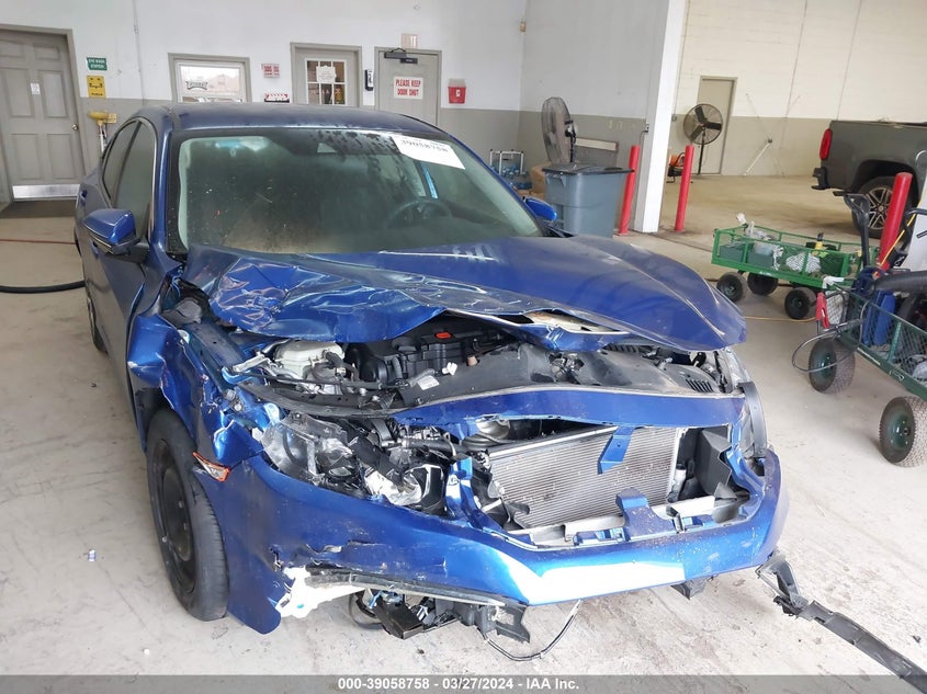 2021 HONDA CIVIC 2.0L I-4 DOHC, VVT, (VIN: 2HGFC2F68MH503688