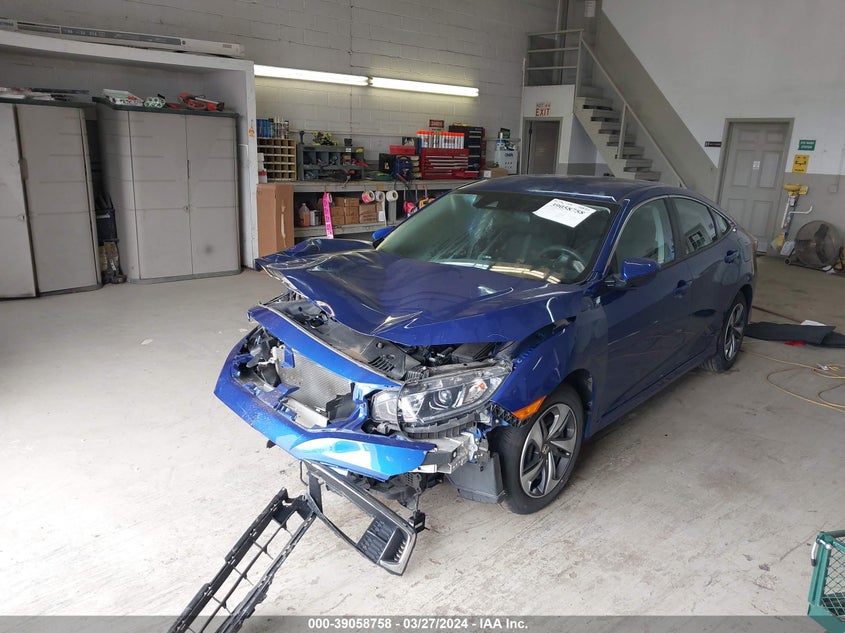 2021 HONDA CIVIC 2.0L I-4 DOHC, VVT, (VIN: 2HGFC2F68MH503688
