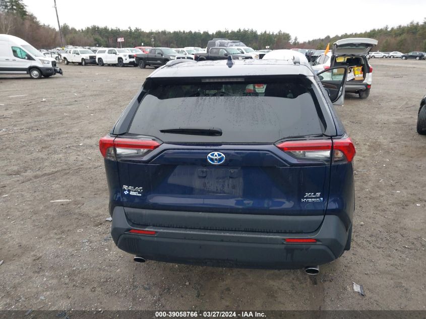 2021 Toyota Rav4 Xle Premium Hybrid VIN: 4T3B6RFVXMU046273 Lot: 39058766