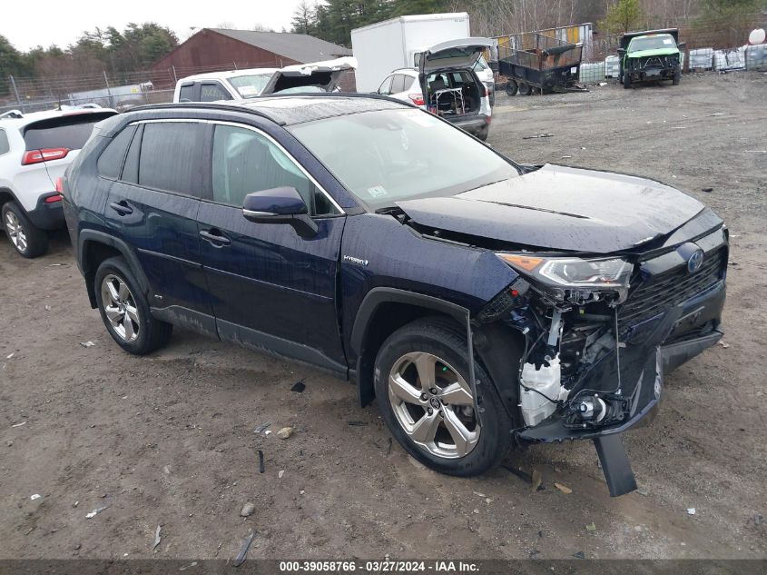 2021 Toyota Rav4 Xle Premium Hybrid VIN: 4T3B6RFVXMU046273 Lot: 39058766