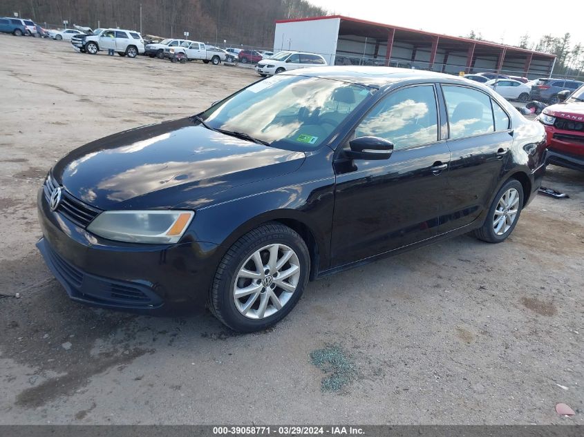 2011 Volkswagen Jetta 2.5L Se VIN: 3VWDZ7AJ5BM026145 Lot: 39058771