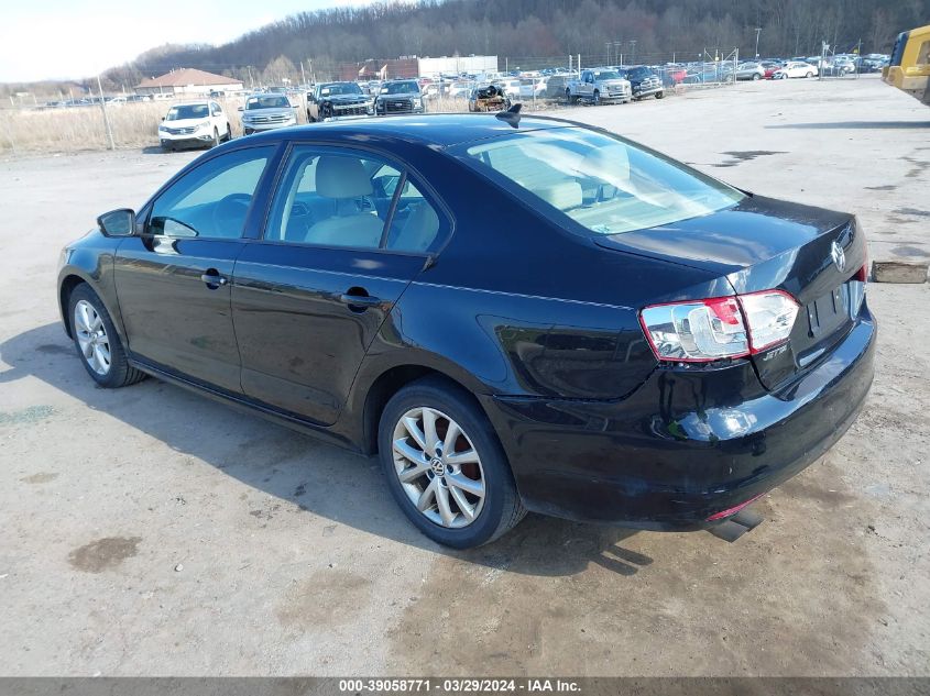 2011 Volkswagen Jetta 2.5L Se VIN: 3VWDZ7AJ5BM026145 Lot: 39058771