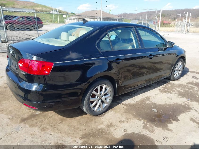 2011 Volkswagen Jetta 2.5L Se VIN: 3VWDZ7AJ5BM026145 Lot: 39058771