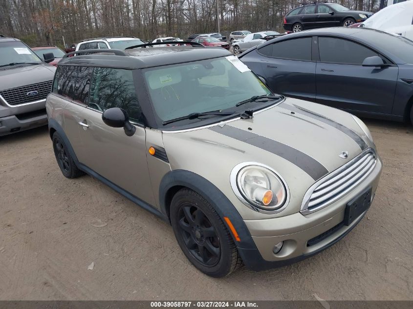 WMWML33559TX35664 2009 Mini Cooper Clubman