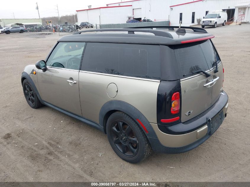 WMWML33559TX35664 2009 Mini Cooper Clubman