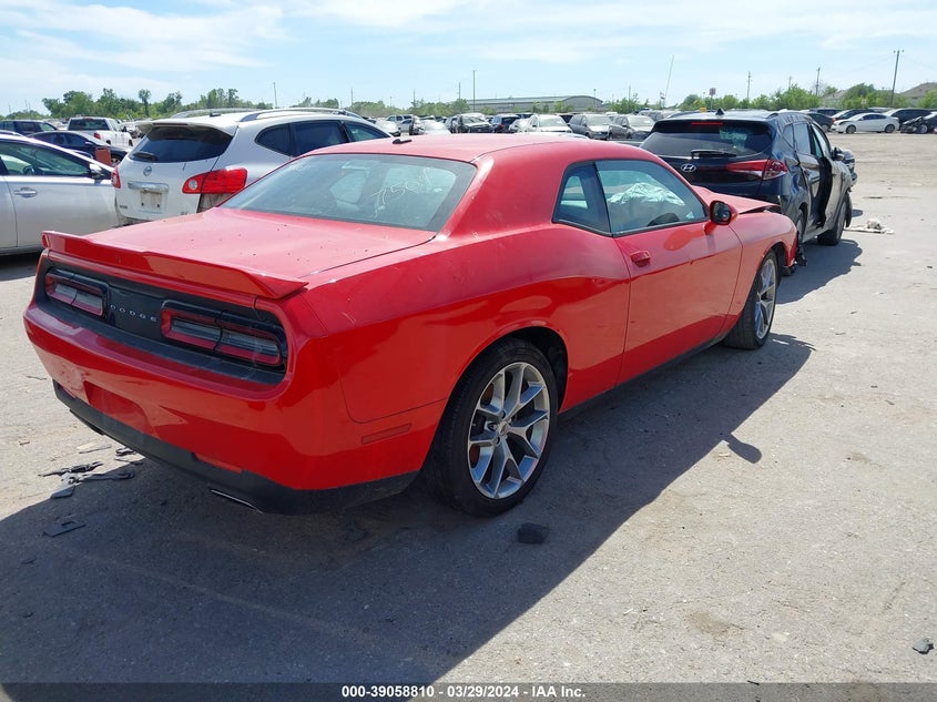 VIN 2C3CDZJG5NH187504 2022 DODGE CHALLENGER GT