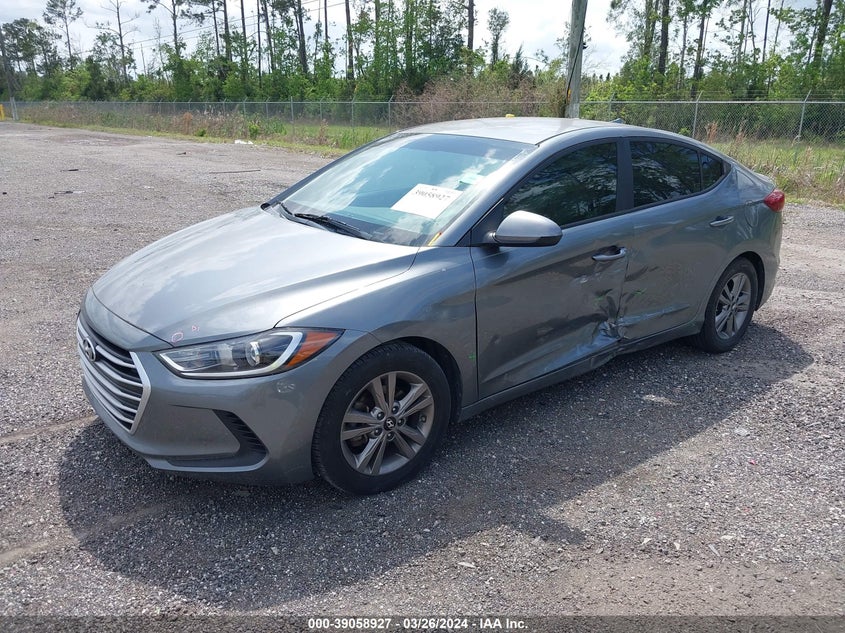 VIN KMHD84LF2HU151651 2017 HYUNDAI ELANTRA SE/VALUE/LIMITED