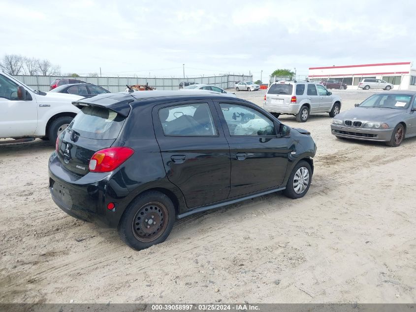 ML32A3HJ5FH054041 | 2015 MITSUBISHI MIRAGE