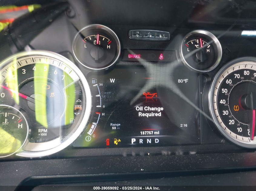 1C6RR6HTXES113973 | 2014 RAM 1500