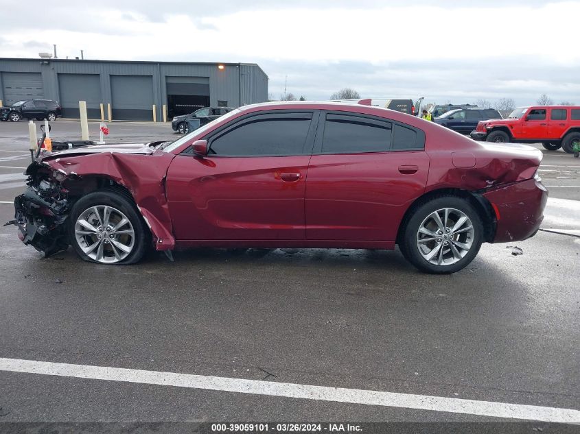 2021 Dodge Charger Sxt Awd VIN: 2C3CDXJG0MH679943 Lot: 39059101