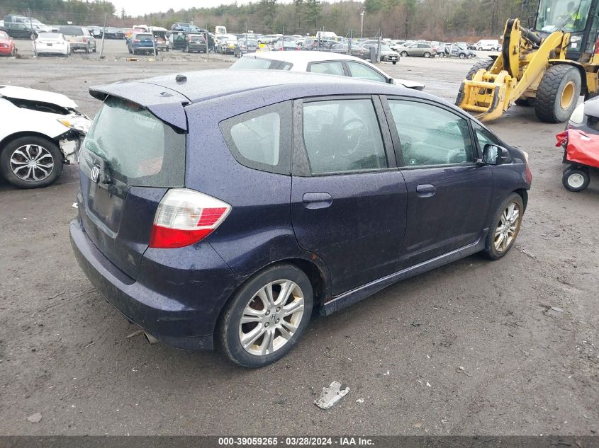 JHMGE88689S014168 | 2009 HONDA FIT