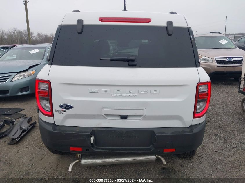 2023 Ford Bronco Sport Big Bend VIN: 3FMCR9B61PRD95918 Lot: 39059338