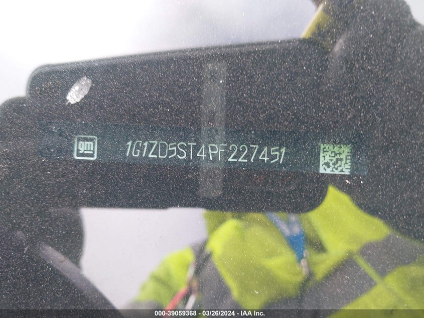 2023 CHEVROLET MALIBU FWD 1LT - 1G1ZD5ST4PF227451