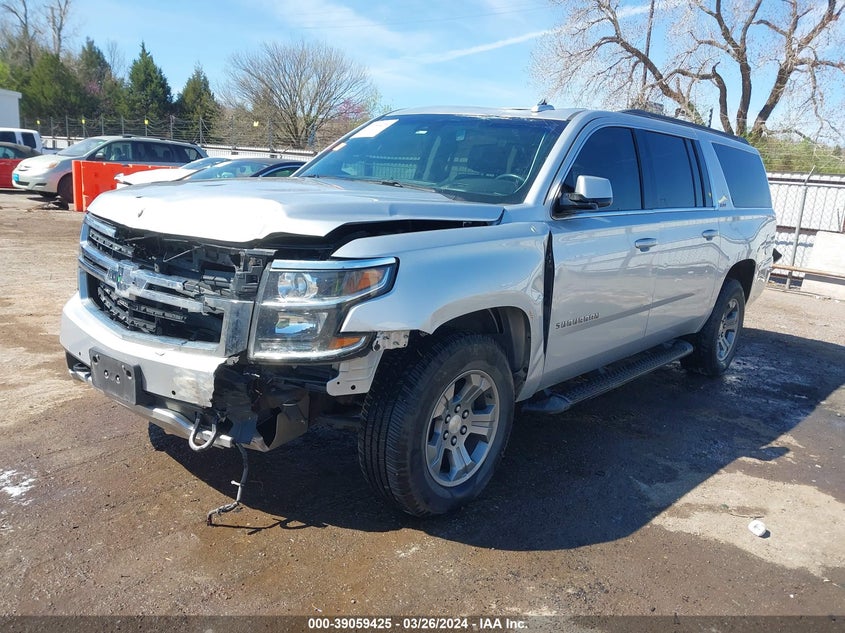 2019 CHEVROLET SUBURBAN K1500 LT - 1GNSKHKC2KR314392