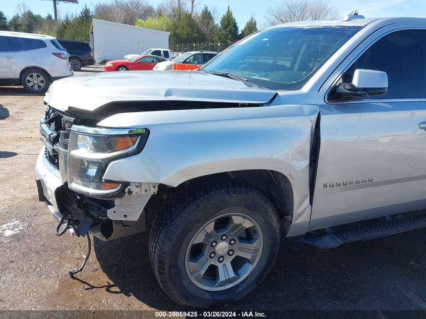 2019 CHEVROLET SUBURBAN K1500 LT - 1GNSKHKC2KR314392