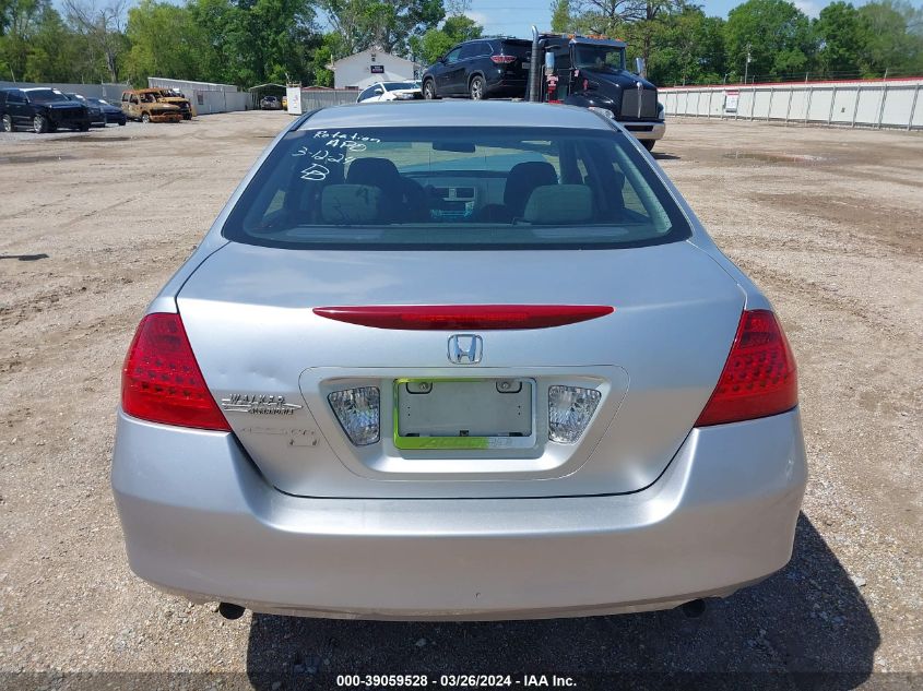 2006 Honda Accord 3.0 Lx VIN: 1HGCM66336A059795 Lot: 39059528