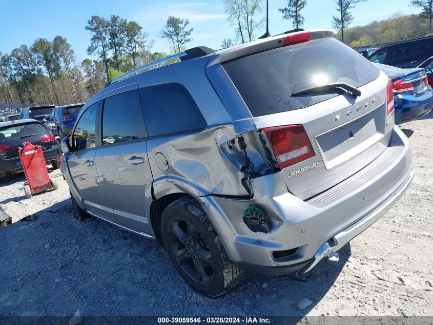 2018 Dodge Journey Crossroad VIN: 3C4PDCGG9JT511170 Lot: 39059546