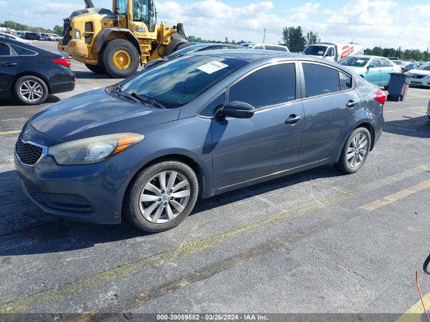 KNAFX4A63G5551744 | 2016 KIA FORTE