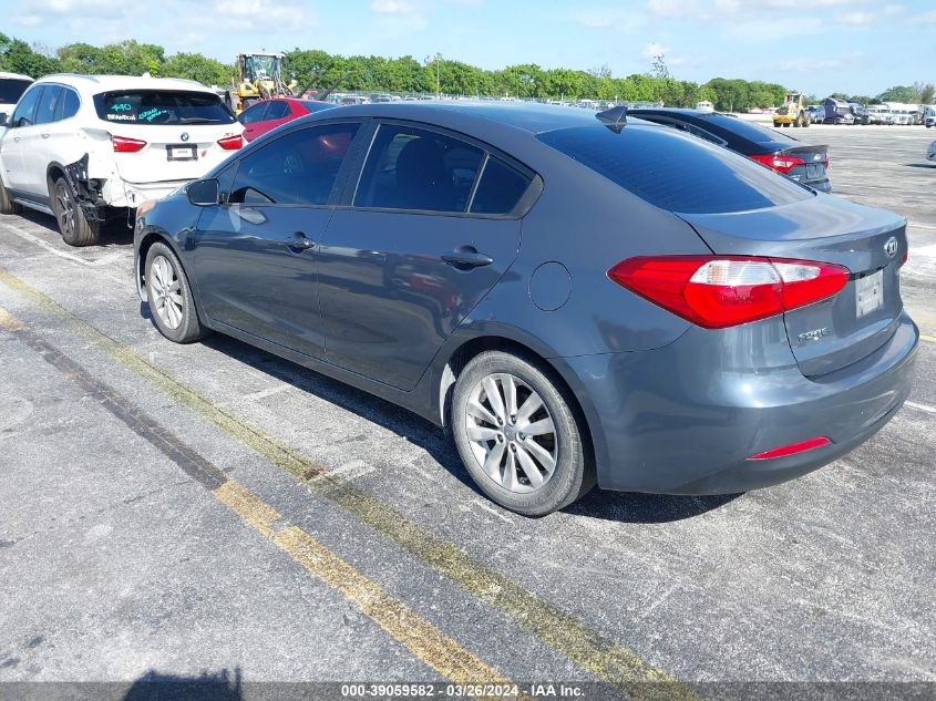 KNAFX4A63G5551744 | 2016 KIA FORTE