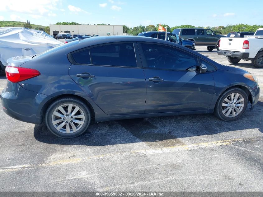 KNAFX4A63G5551744 | 2016 KIA FORTE