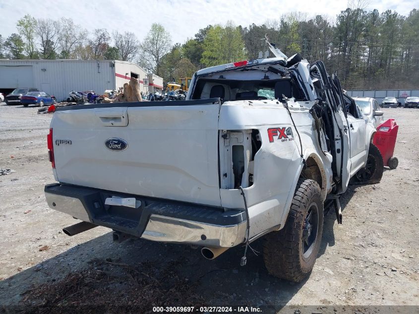 2017 Ford F-150 Lariat VIN: 1FTEW1EF1HFC78972 Lot: 39059697