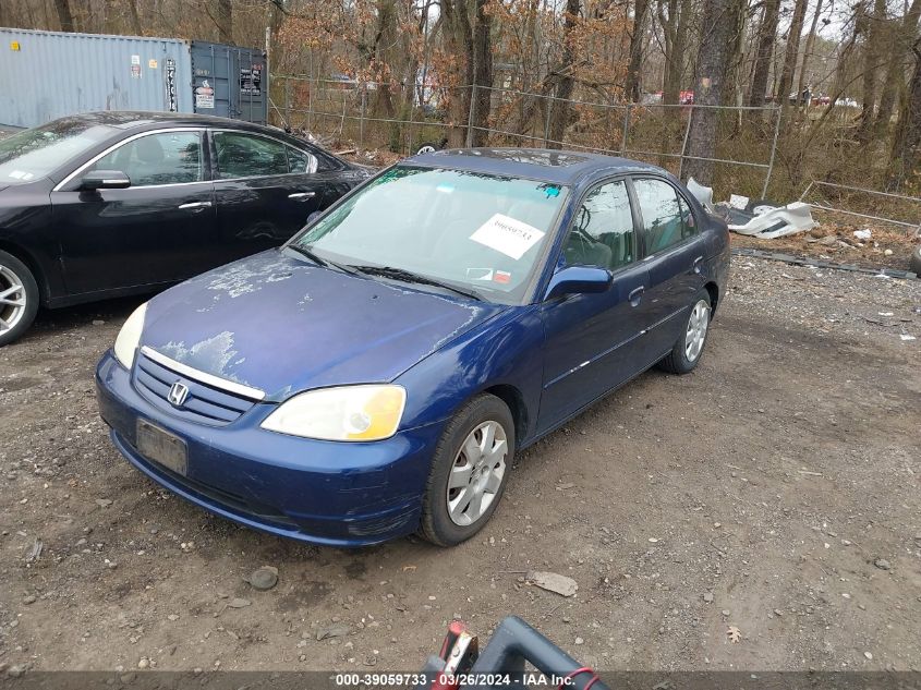 2HGES26752H592138 | 2002 HONDA CIVIC