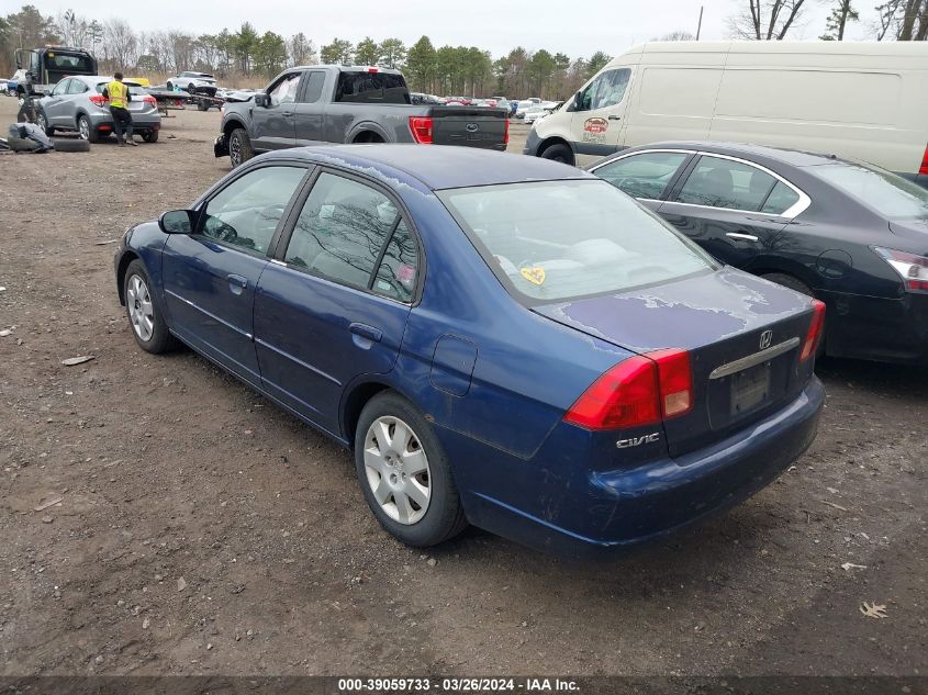 2HGES26752H592138 | 2002 HONDA CIVIC