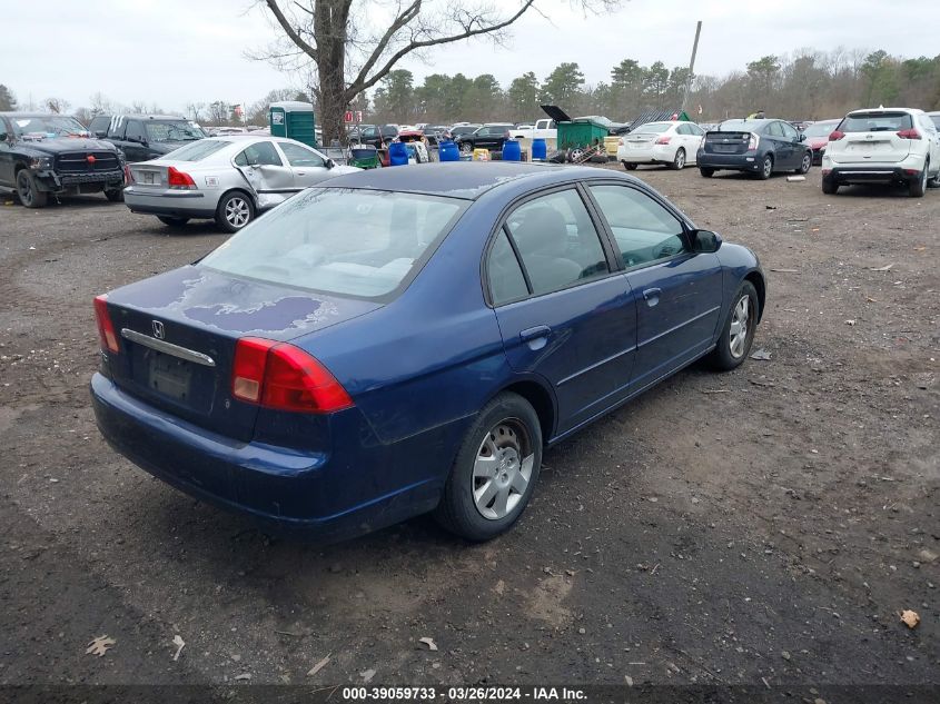 2HGES26752H592138 | 2002 HONDA CIVIC