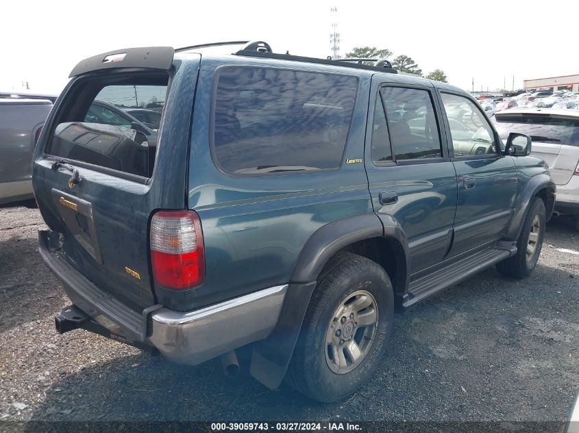 1997 Toyota 4Runner Sr5 V6 Limited VIN: JT3GN87R7V0025430 Lot: 39059743