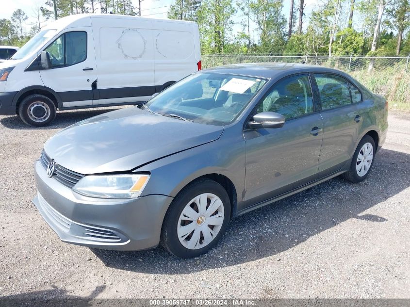 2014 VOLKSWAGEN JETTA 1.8T SE - 3VWD07AJ0EM371971