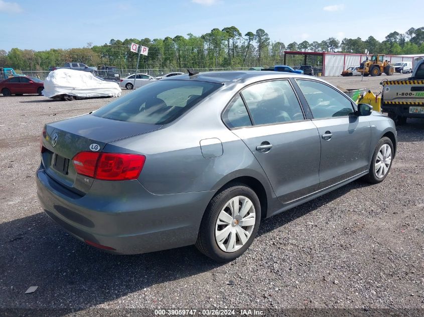2014 VOLKSWAGEN JETTA 1.8T SE - 3VWD07AJ0EM371971