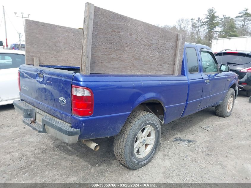 1FTYR15E34TA02459 | 2004 FORD RANGER