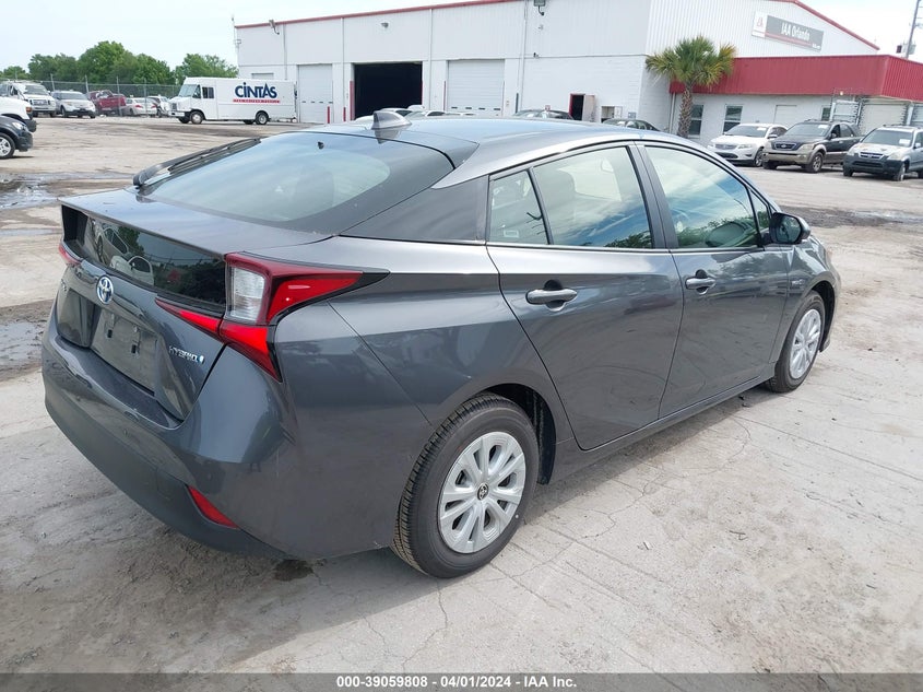 2022 TOYOTA PRIUS 1.8L I-4 DOHC, VVT, (VIN: JTDKAMFUXN3188359