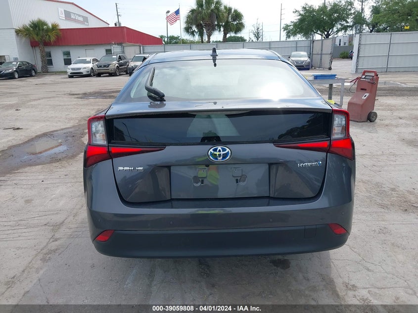 2022 TOYOTA PRIUS 1.8L I-4 DOHC, VVT, (VIN: JTDKAMFUXN3188359