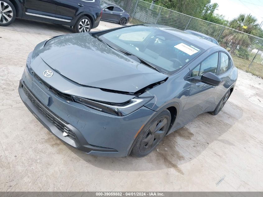 2024 Toyota Prius Le VIN: JTDACAAU1R3020031 Lot: 39059882