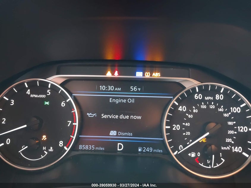 VIN 1N4BL4BV1KC161190 2019 NISSAN ALTIMA 2.5 S