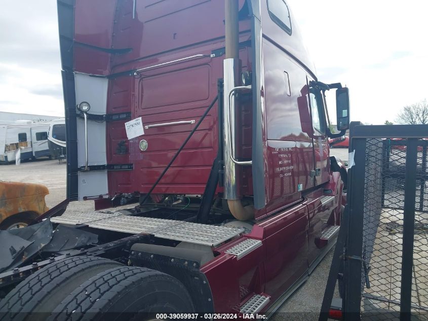2016 Volvo Vn Vnl VIN: 4V4NC9EH5GN942787 Lot: 39059937