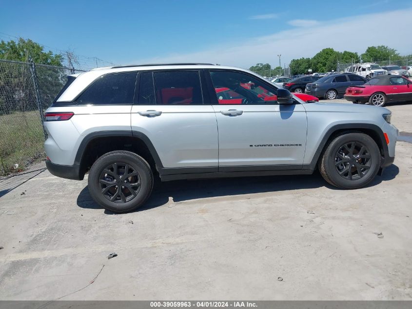 2024 Jeep Grand Cherokee Altitude 4X4 VIN: 1C4RJHAG5RC108821 Lot: 39059963