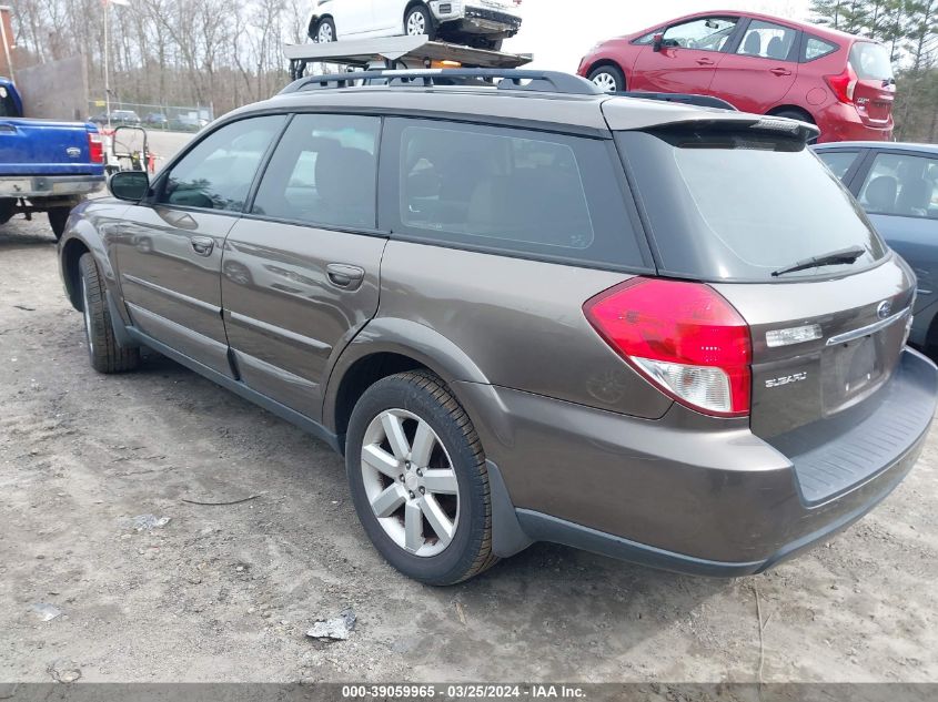 2008 Subaru Outback 2.5I Limited/2.5I Limited L.l. Bean Edition VIN: 4S4BP62C787319666 Lot: 39059965