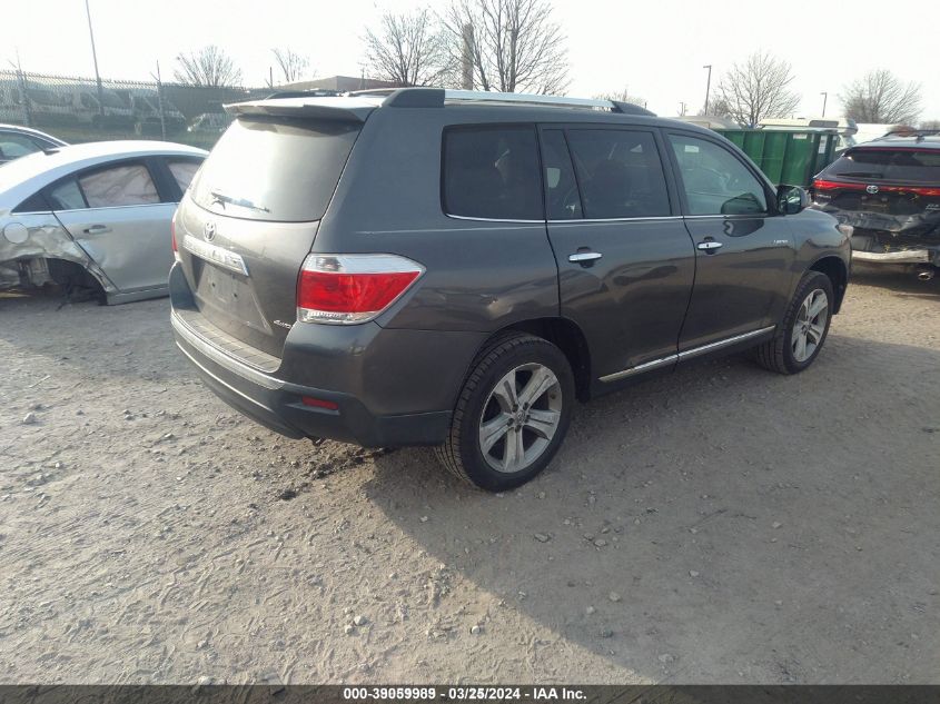 2013 TOYOTA HIGHLANDER LIMITED V6 - 5TDDK3EH7DS193634