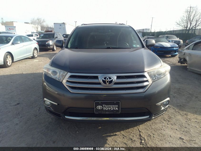 2013 TOYOTA HIGHLANDER LIMITED V6 - 5TDDK3EH7DS193634